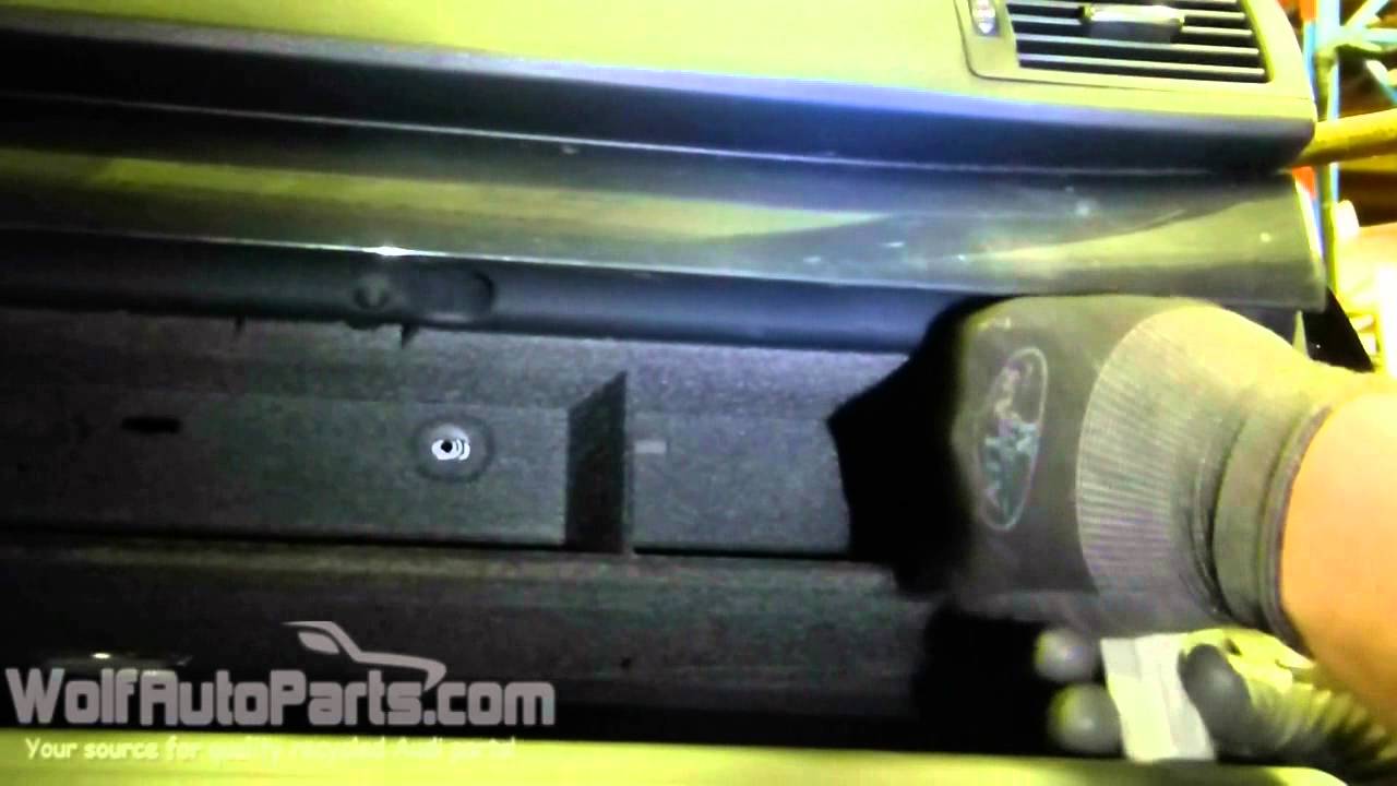 How to Remove Your Glove Box - B6-B7 Audi A4 2002-2008 (Wolf Auto Parts)