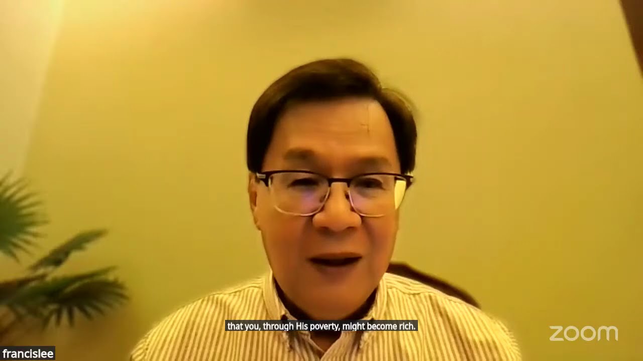 The Grace of God to Prosper, BSM International - Pastor Francis Lee