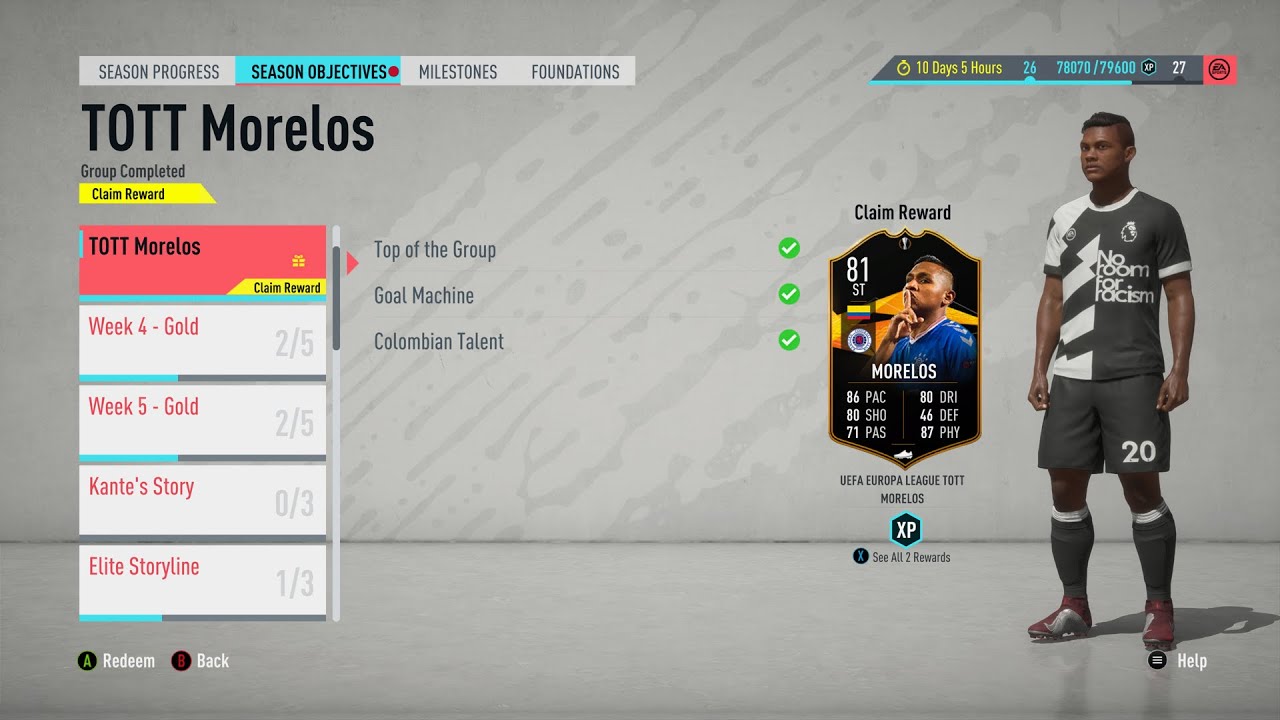 TOTTGS MORELOS Player Review | FIFA 20 Ultimate Team