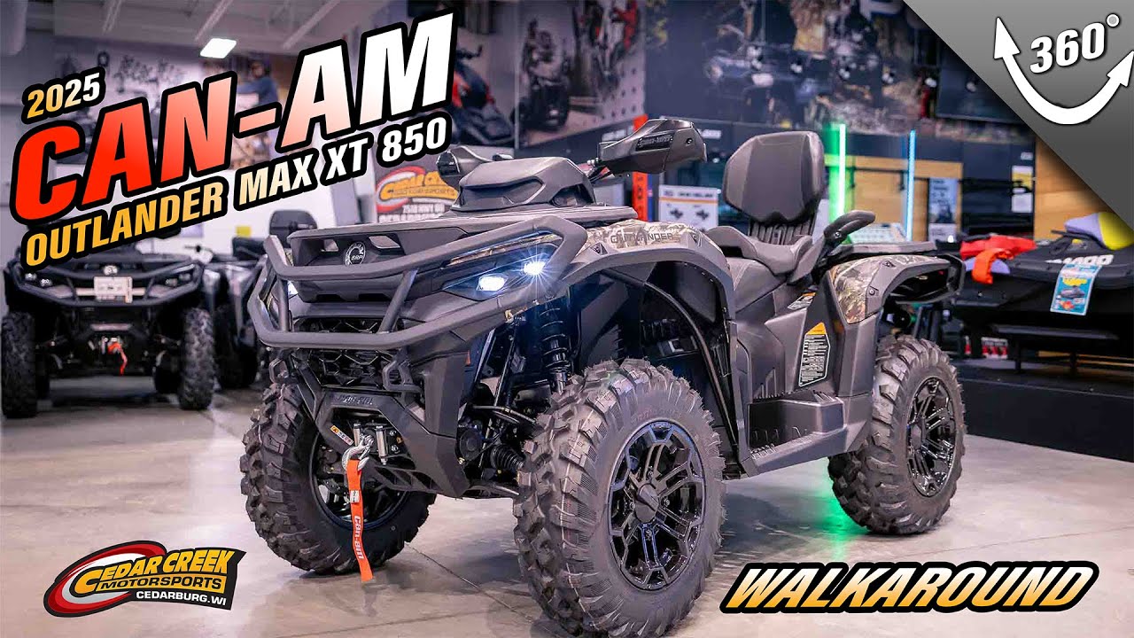 Walkaround | 2025 Can-Am&reg; Outlander MAX XT 850 Wildland Camo