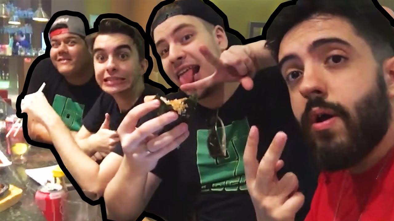 DAILY VLOG NA NIGHT! GLITCH DE COMIDA E BATALHA DE RAP! Ft. Patife, Lipão, Baixa e San!