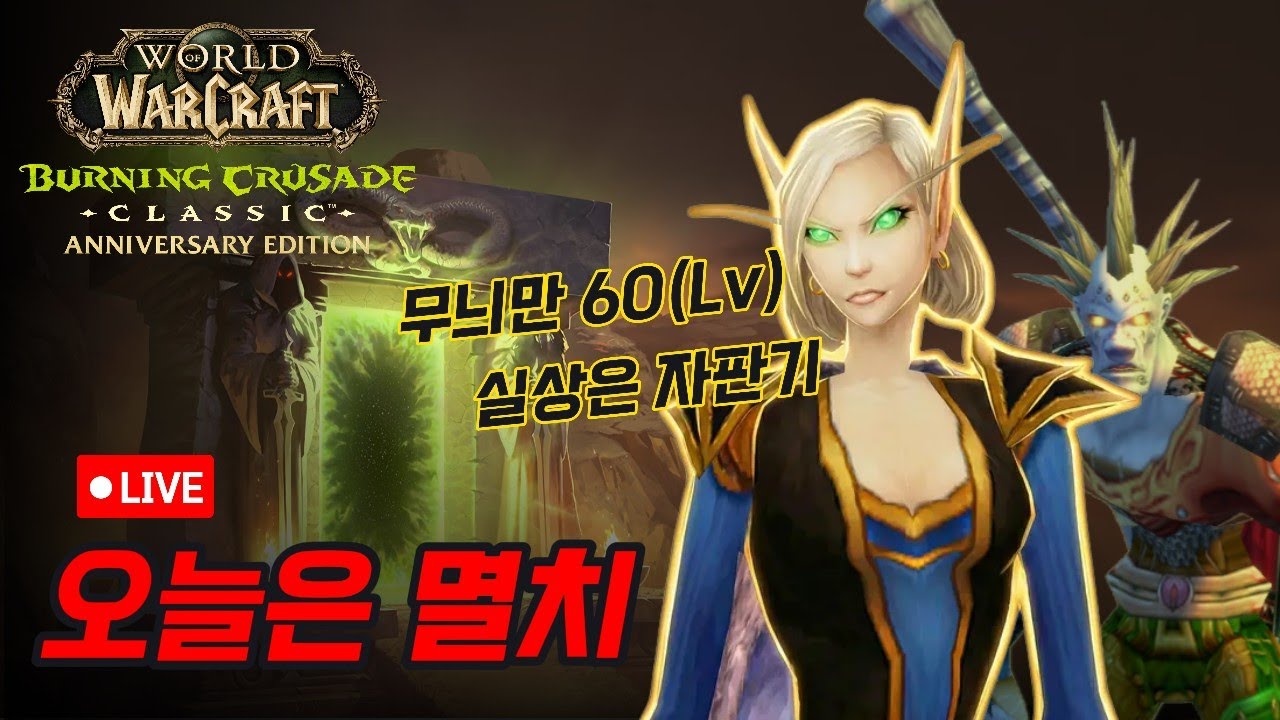 [WoW 클래식] 이렇게 허약해서 험한 불성을 어떻게 헤쳐나가지..🥶