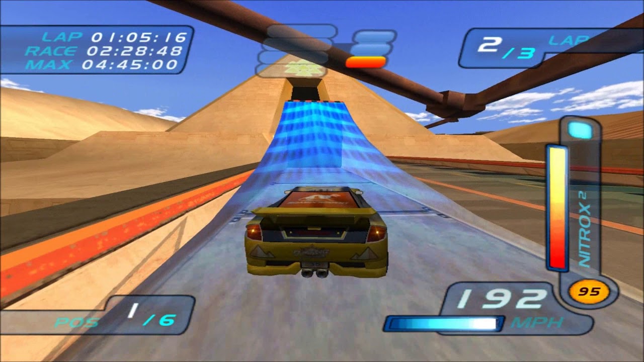 Hot Wheels World Race Seared Tuner on Pyramid Run