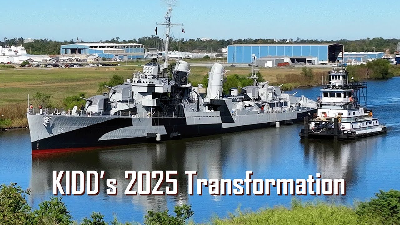 USS KIDD (DD-661) | 2025 Year in Review