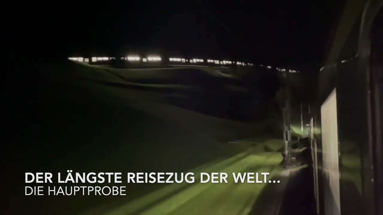 Der l&auml;ngste Reisezug der Welt: Die RhB plant Weltrekordversuch