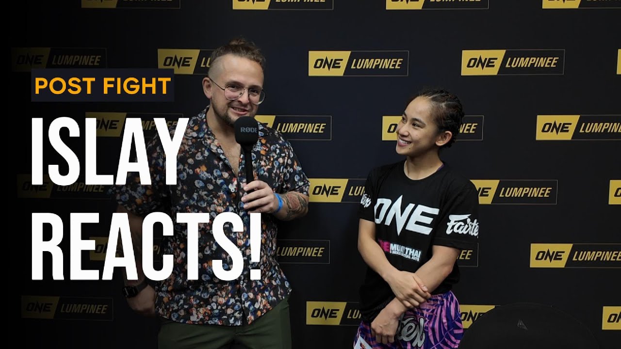 Интервью с Айлей Эрикой Бомогао после боя | ONE Friday Fights 111