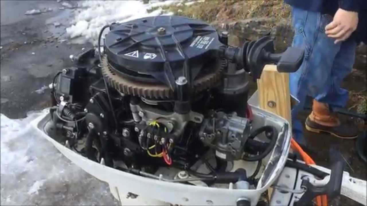 How To Add Electric Start to Outboard Motor Part 1 of 2