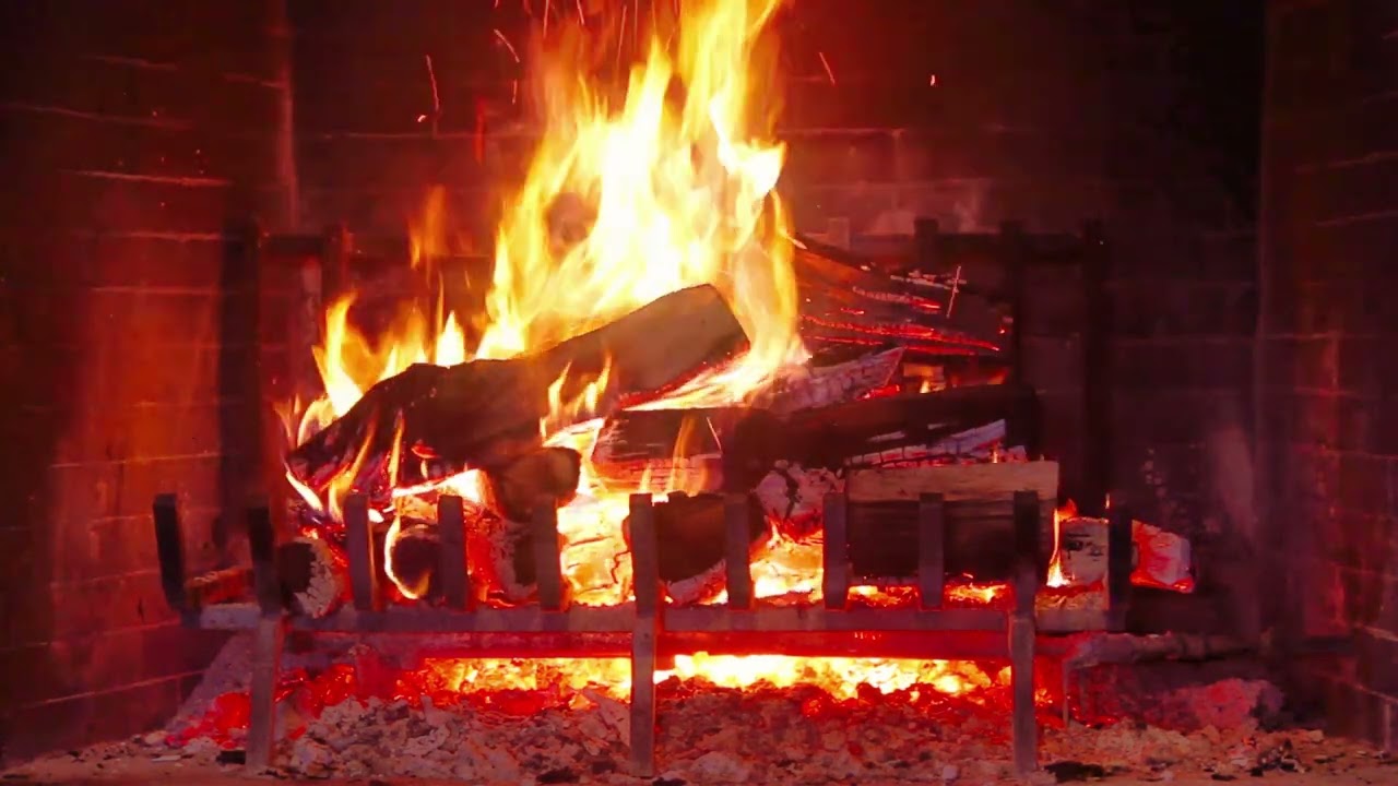 Relaxing Fireplace with Free Christmas Music and Yule Log from Fox News