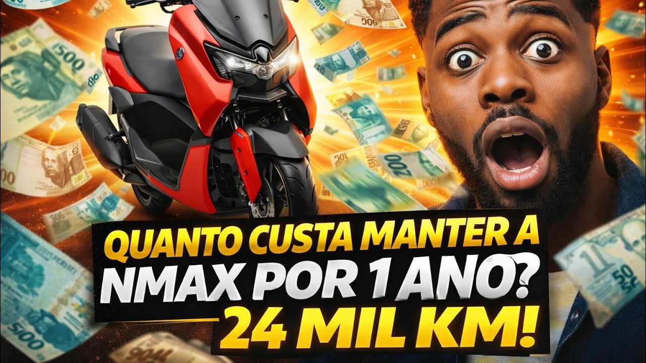 Quanto CUSTA manter a NMAX 160 por 1 ano 24 MIL