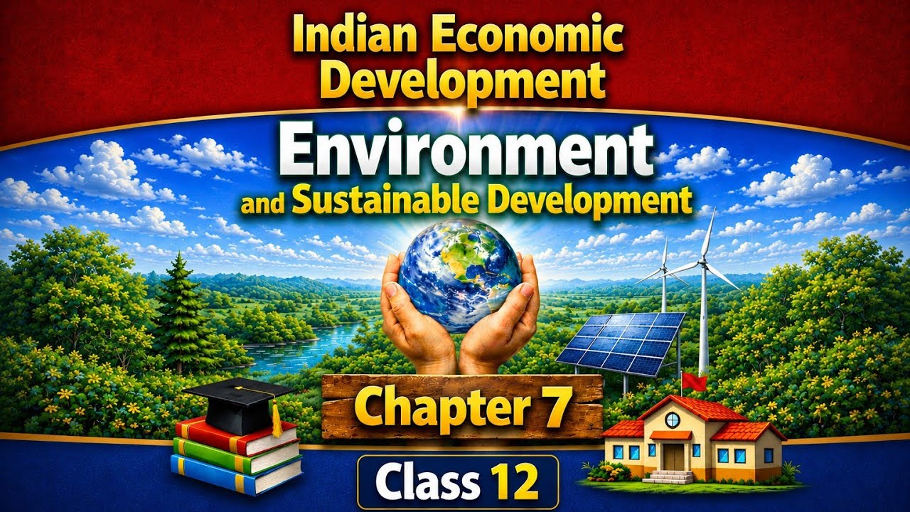 Environment and Sustainable Development|Chapter 7 | JAC board class 11th Economics | Important MCQs 