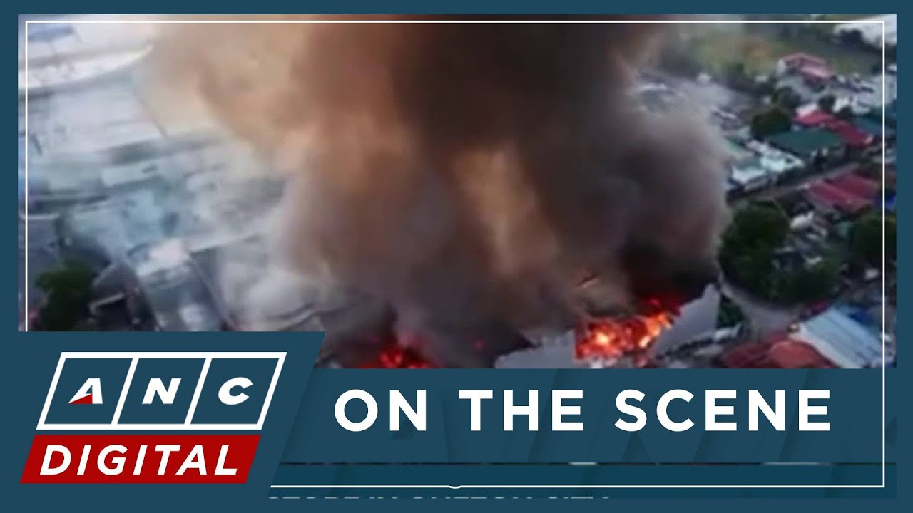 Fire razes Landers Superstore branch in Quezon City, reaches fifth alarm | ANC