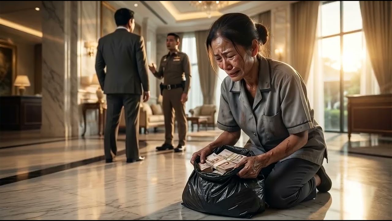 ภารโรงต่ำต้อย แต่หัวใจสูงค่า — วันที่แม่พิสูจน์ว่าความซื่อสัตย์ไม่เคยไร้ค่า