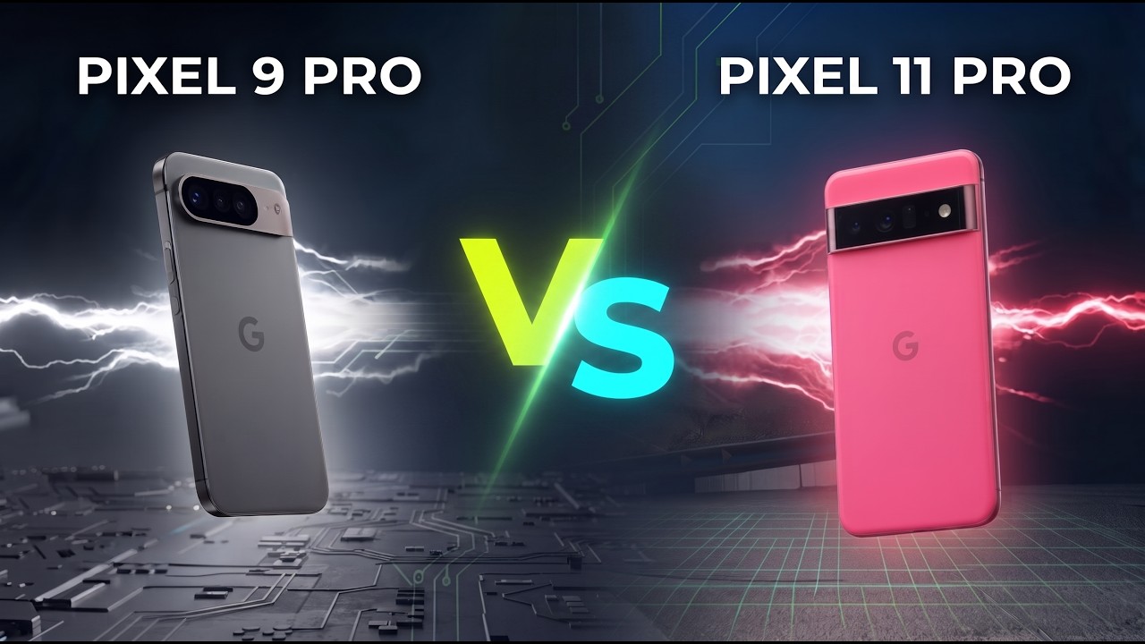 Pixel 11 Pro против Pixel 9 Pro