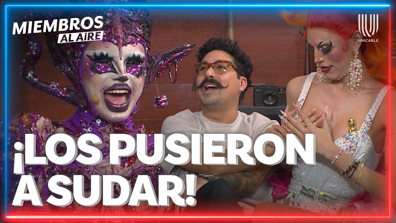 ¡Jajaja! Dragas ponen a temblar a los Miembros con sus encantos | Miembros al Aire