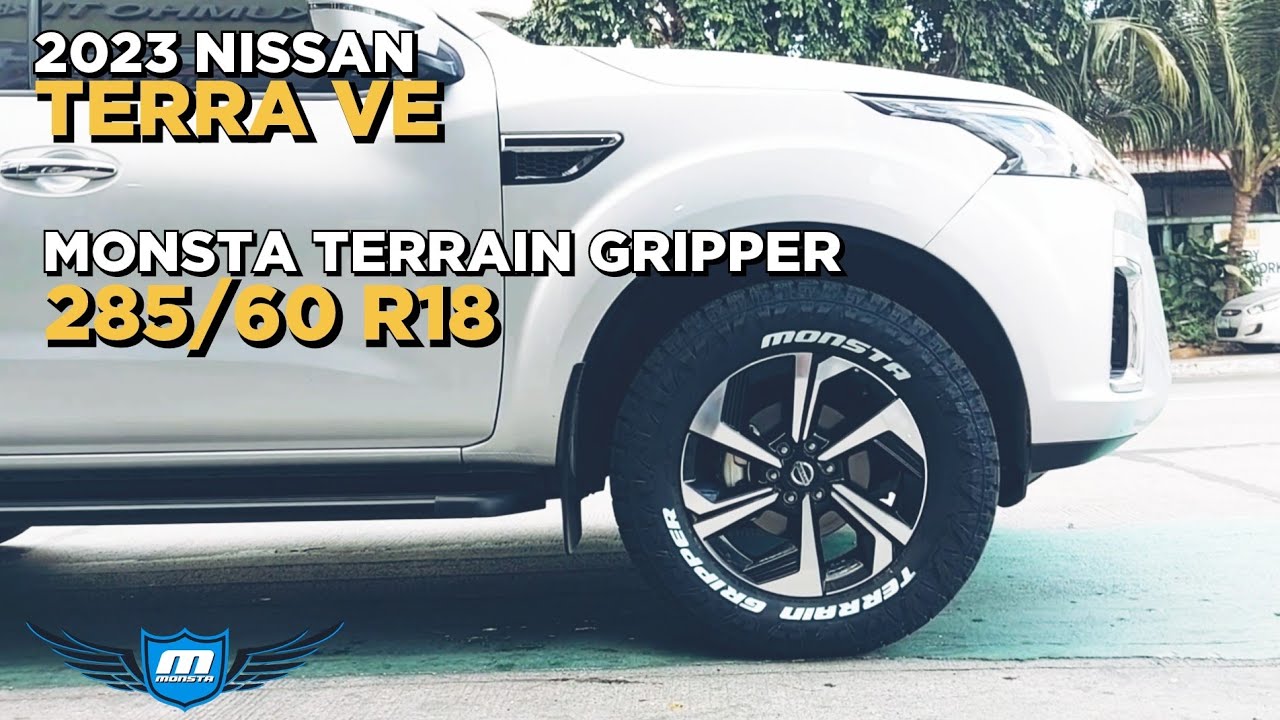 2023 Nissan Terra VE on Monsta Terrain Gripper 285x60 R18 @ RNH Tire Supply