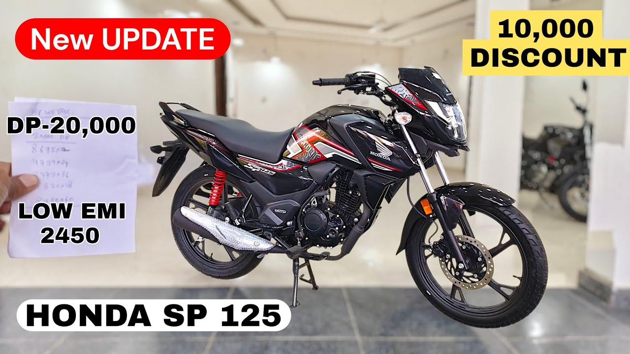 Honda Sp 125 Bs7 New 2025 Model Price Detail | Down Payment💰 Loan Details🔥 EMI | Finance Detail