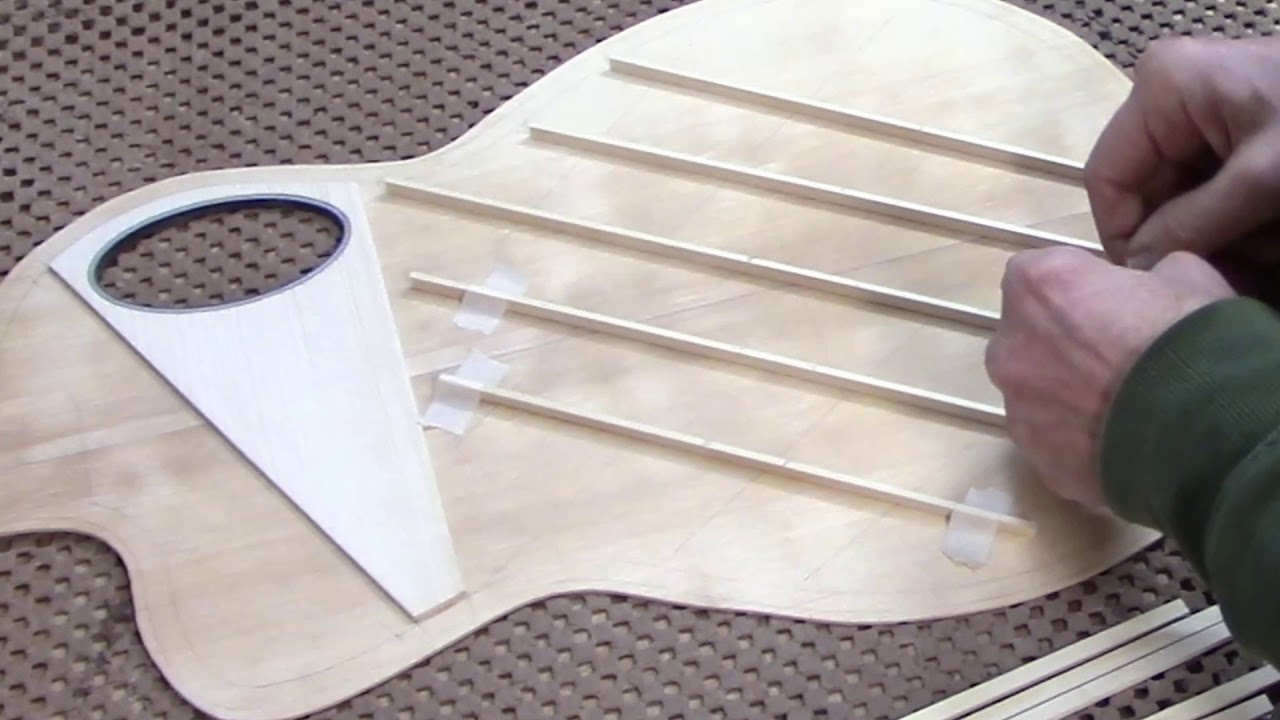 Lattice Braced Soundboard, part 1