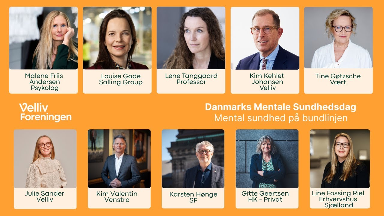 Danmarks Mentale Sundhedsdag 2025 - Mental sundhed på bundlinjen