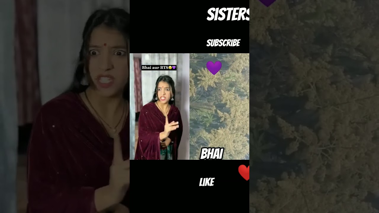 Bhai aur BTS😃💜😜(part-2)#viralshort#funny#ytshorts#btsarmy#brother