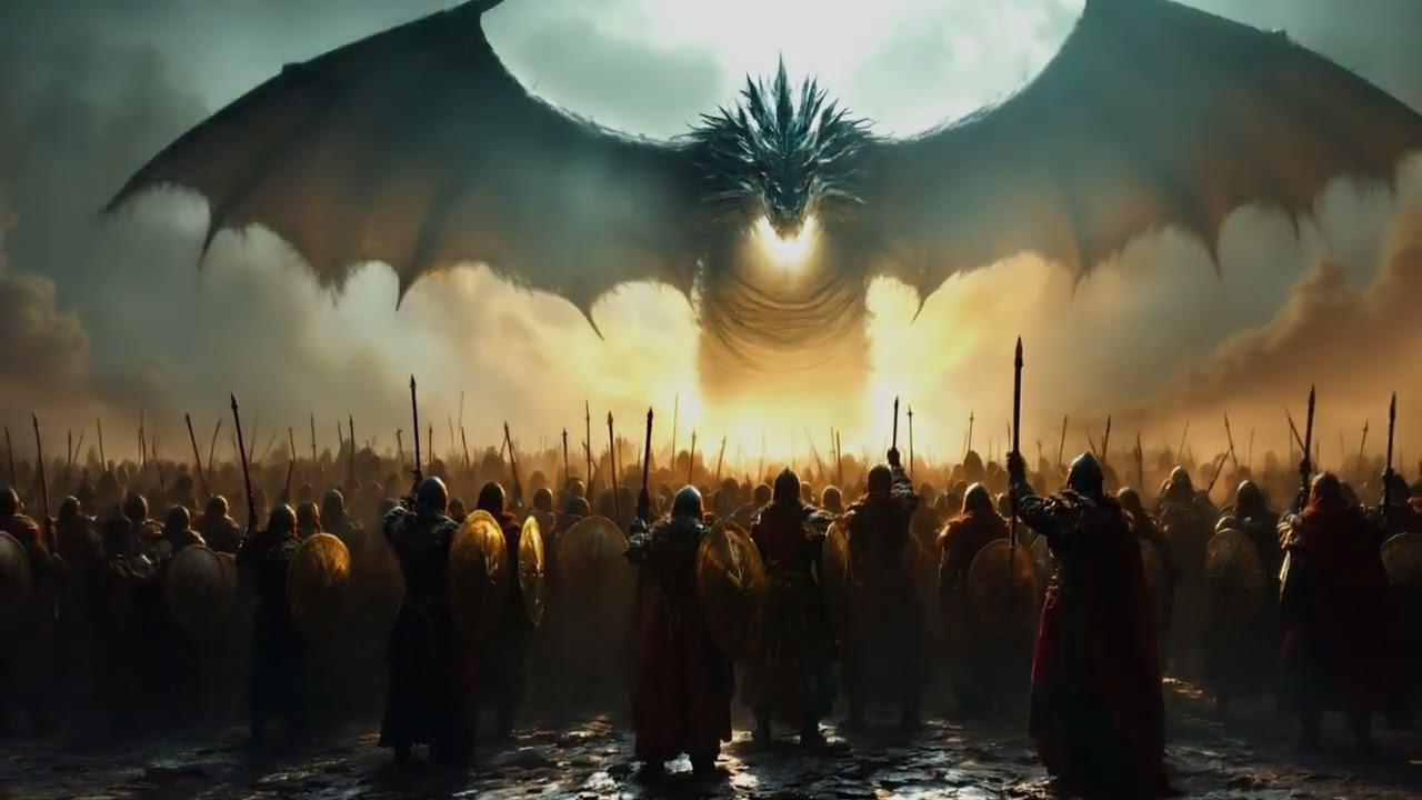 Battle Of Dragon: Warrior's Fight (AI GENERATED FILM)