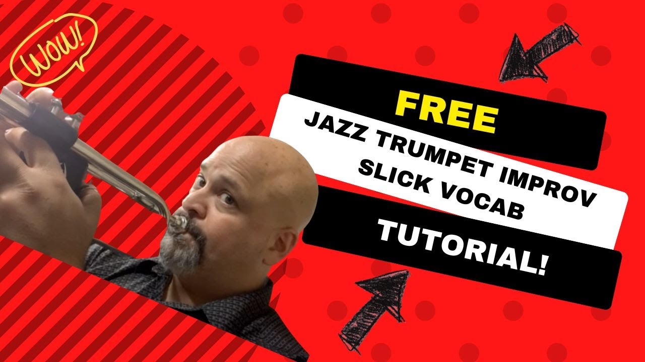 Free Jazz Trumpet Slick Vocal Tutorial #trumpet #jazztrumpet #bebop #jazz