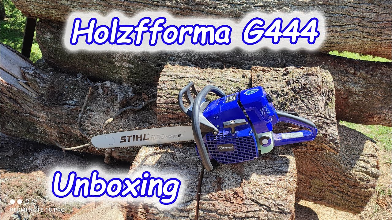 Holzfforma G444 unboxing, first cut!!