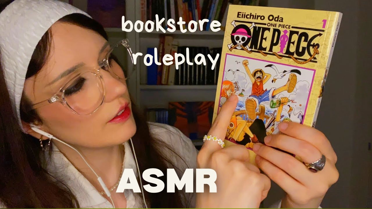 ASMR Bookstore Roleplay for Sleep 📚 Pages, Whispers & Calming Ambience