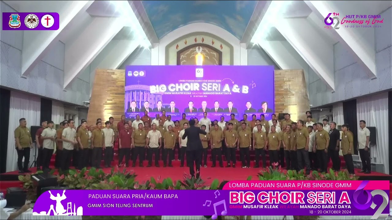 Cantate Domino (Antariksa Dapa). PKB GMIM Sion Teling Sentrum 2024.