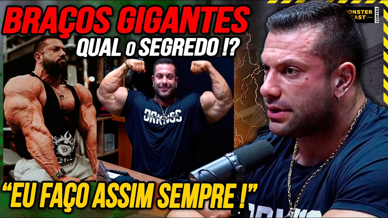 LEANDRO PERES ENSINA O SEGREDO DOS BRAÇOS MONSTRUOSOS EM PASSOS SIMPLES !!!