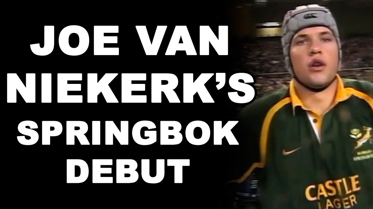 Joe Van Niekerk's Springbok Debut
