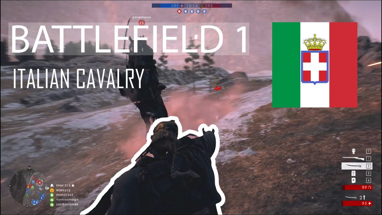 Battlefield 1 - Italian Cavalry (1440p)