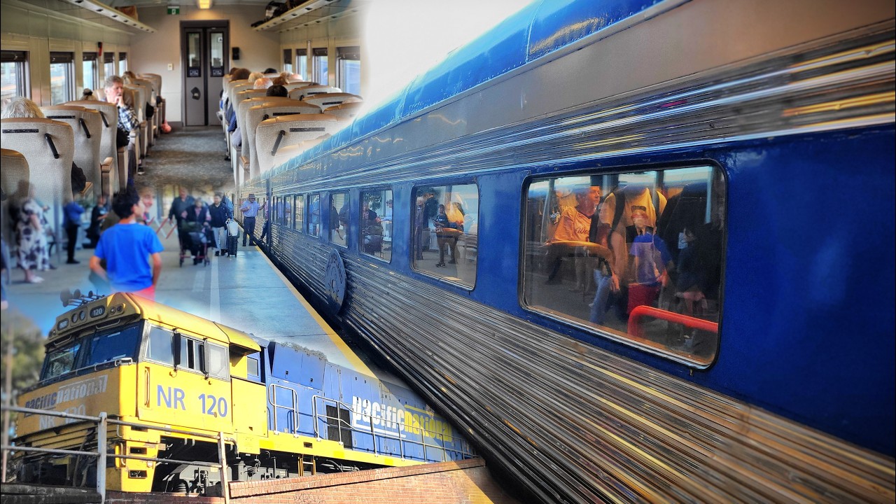 Victoria's MOST UNDERRATED passenger train? - The Overland in Red Premium!