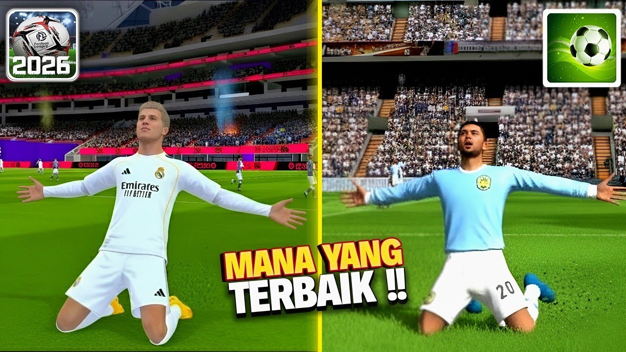 SIAPAKAH MENJADI GAME FULL OFFLINE TERBAIK TERBARU ! Football League 2026 atau Game Winner soccer 2 