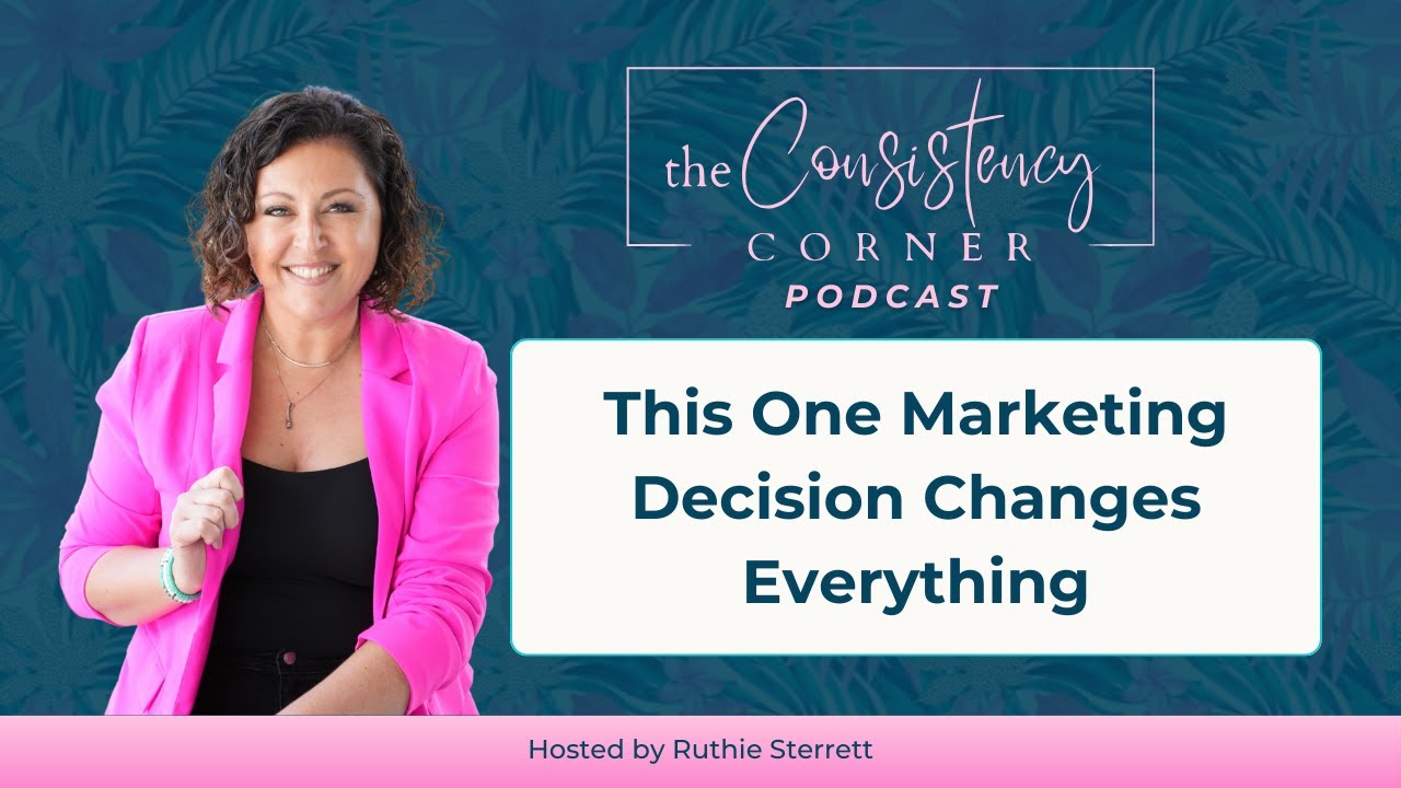 Marketing Feels Overwhelming? Start With This One Decision