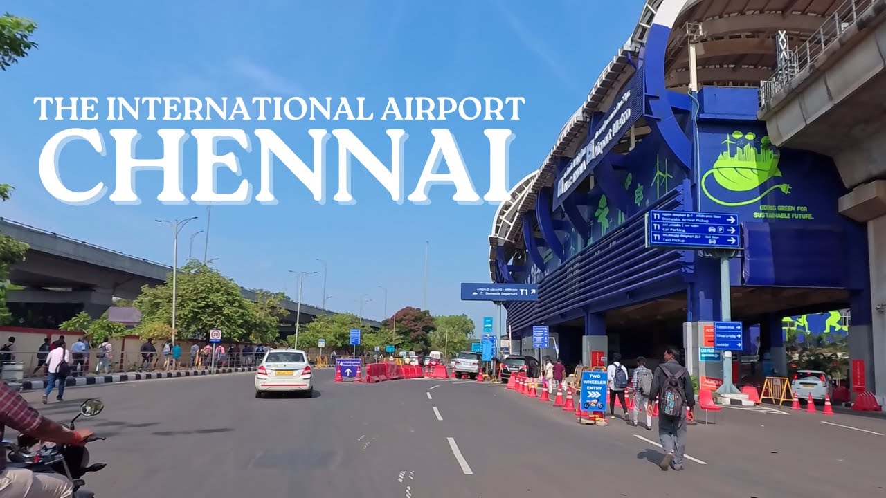 Chennai Busy Morning | Drive to Airport [4K]