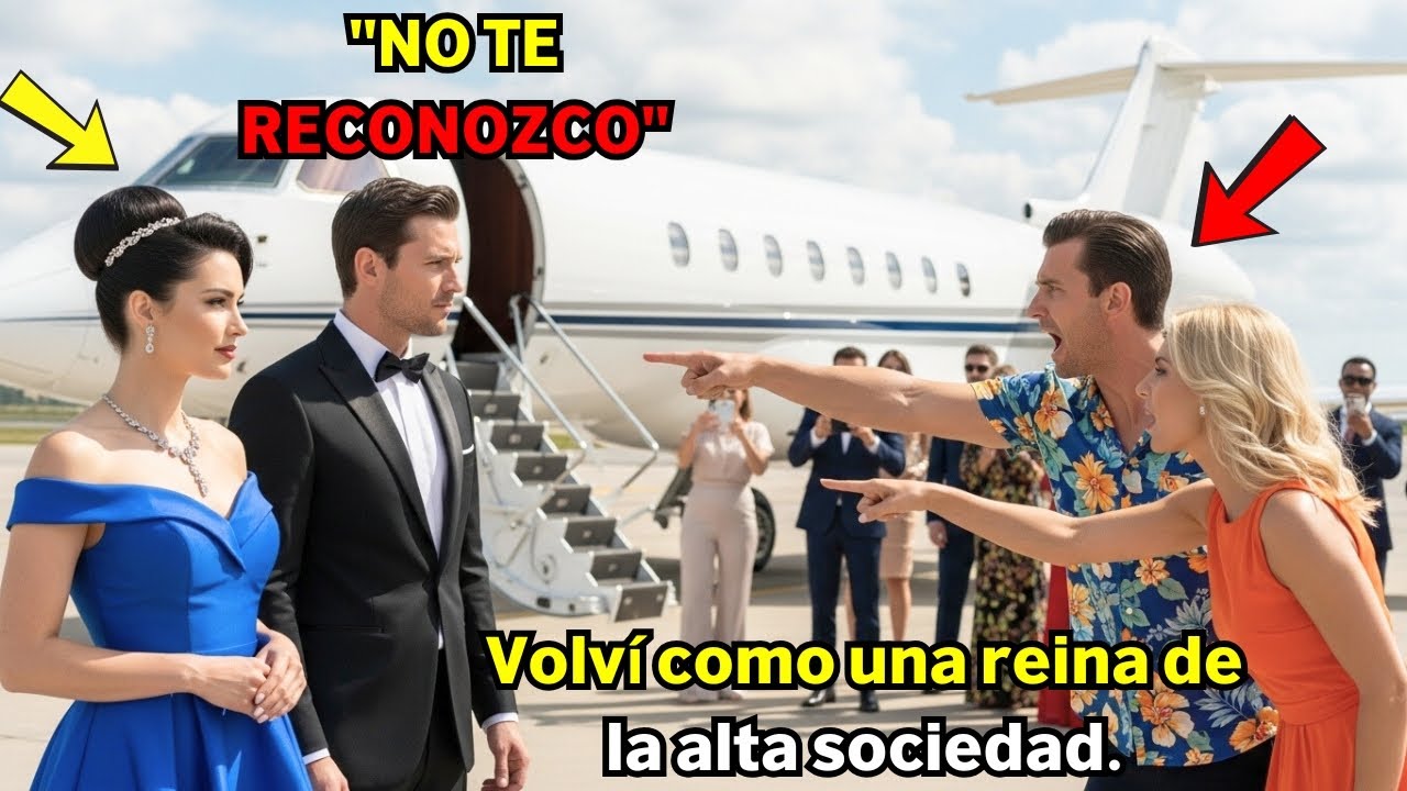 Me dej&oacute; por una modelo joven. Volv&iacute; como una reina de la alta sociedad.