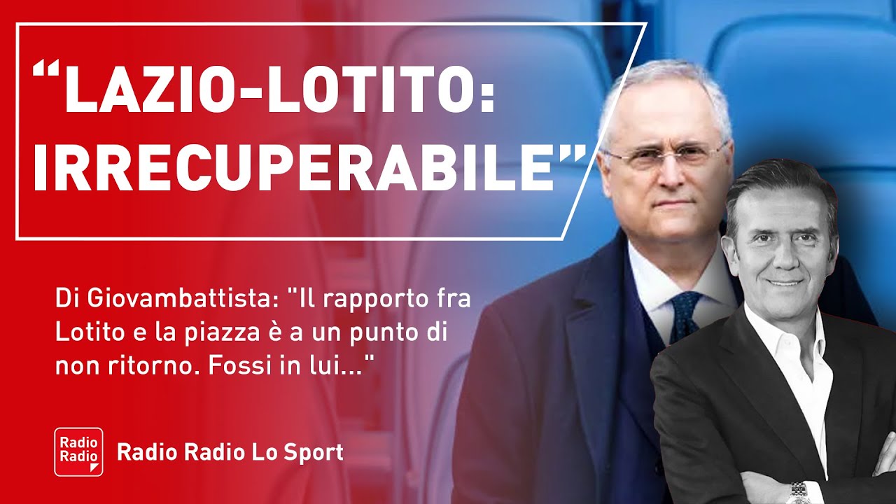💥 LAZIO-LOTITO: PUNTO DI NON RITORNO | L'EDITORIALE DI ILARIO DI GIOVAMBATTISTA