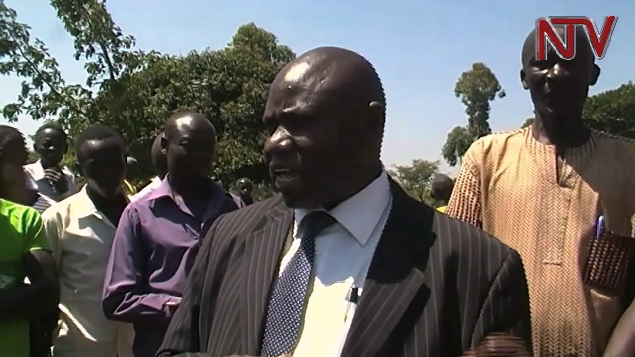 Tororo County South MP Frederick Angura receives road construction equipment for osokuru
