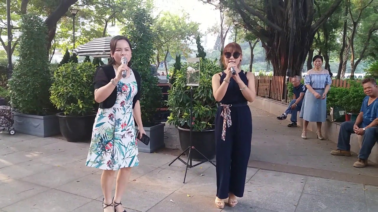 回到屯門公園 三十出頭～珍珍＆莉莉合唱🎙🎤🎶 2021年2月7日