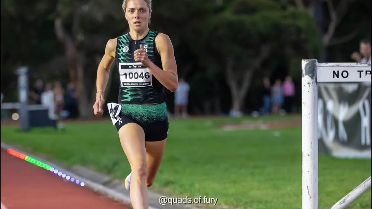 Claudia Hollingsworth 3:58.09 | Fastest 1500m Ever Run on Australian Soil | Box Hill Classic