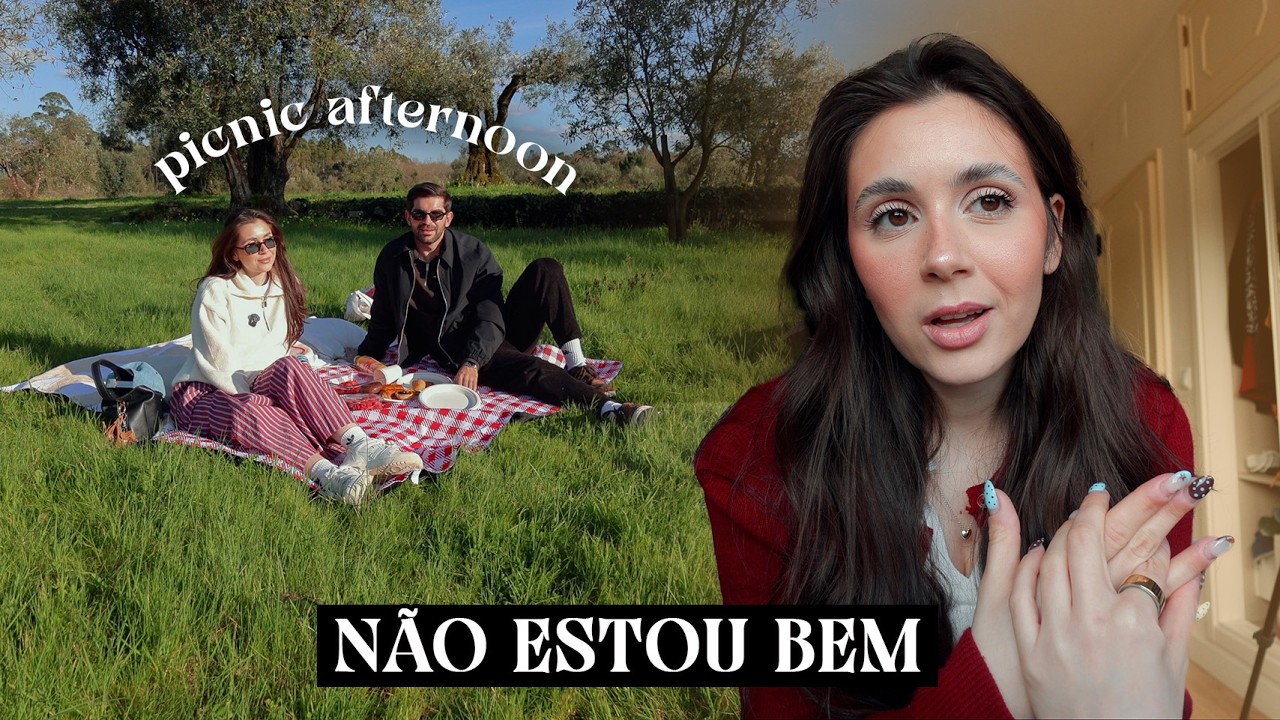 UMA SEMANA na CAMA, FAZER COISAS que me DEIXAM FELIZ ✨ FIZEMOS um PICNIC 🥹 | Joana Gentil