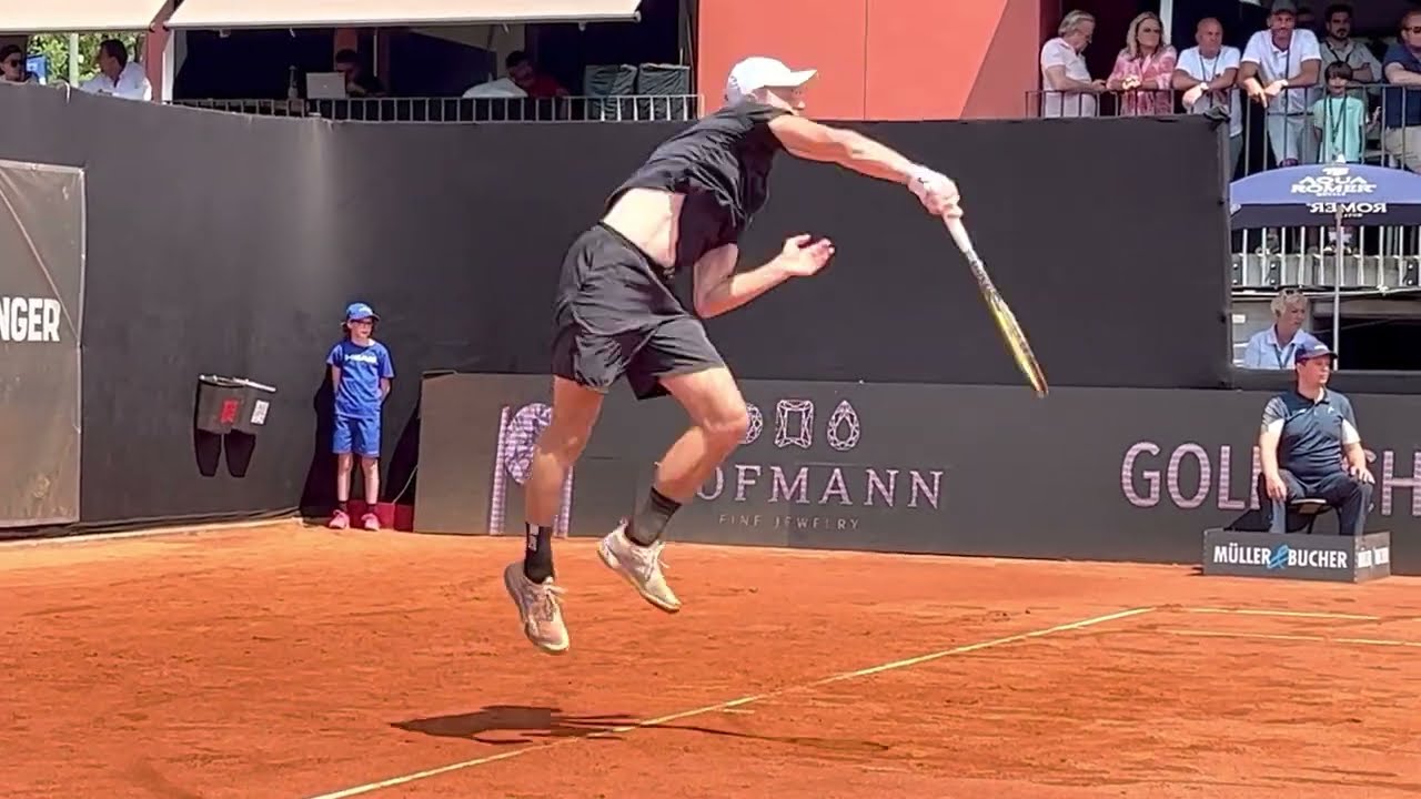 Heilbronner Neckarcup ATP Tournament 2023 - Rudolf Molleker - fights in the semifinals - 9.6.2023