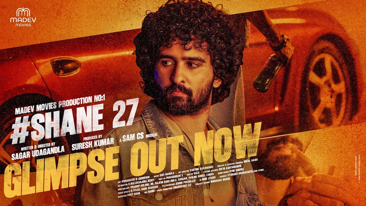 #Shane27 Glimpse | Shane Nigam | Sagar Udagandla | Sam CS | Suresh Kumar | Madev Movies