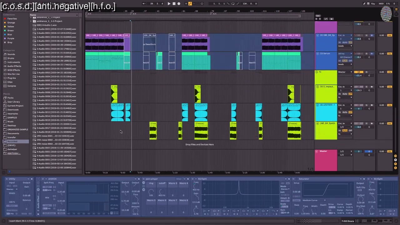 mixing 201  starting the mix drum bass subs 1