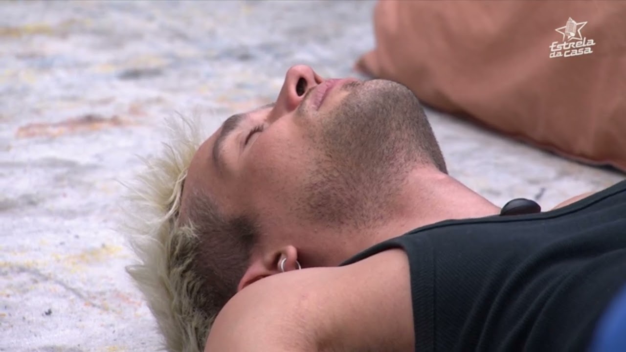 Matheus, anestesiado com a sua volta