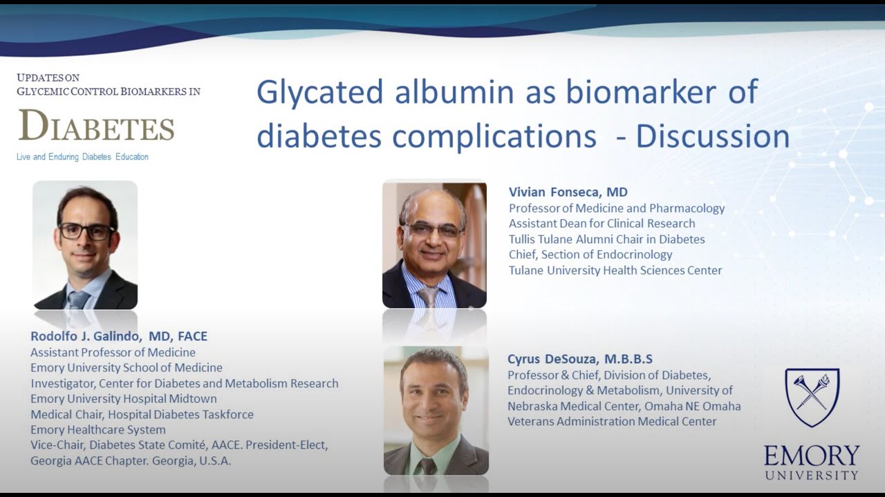 Glycated albumin as biomarker of diabetes complications