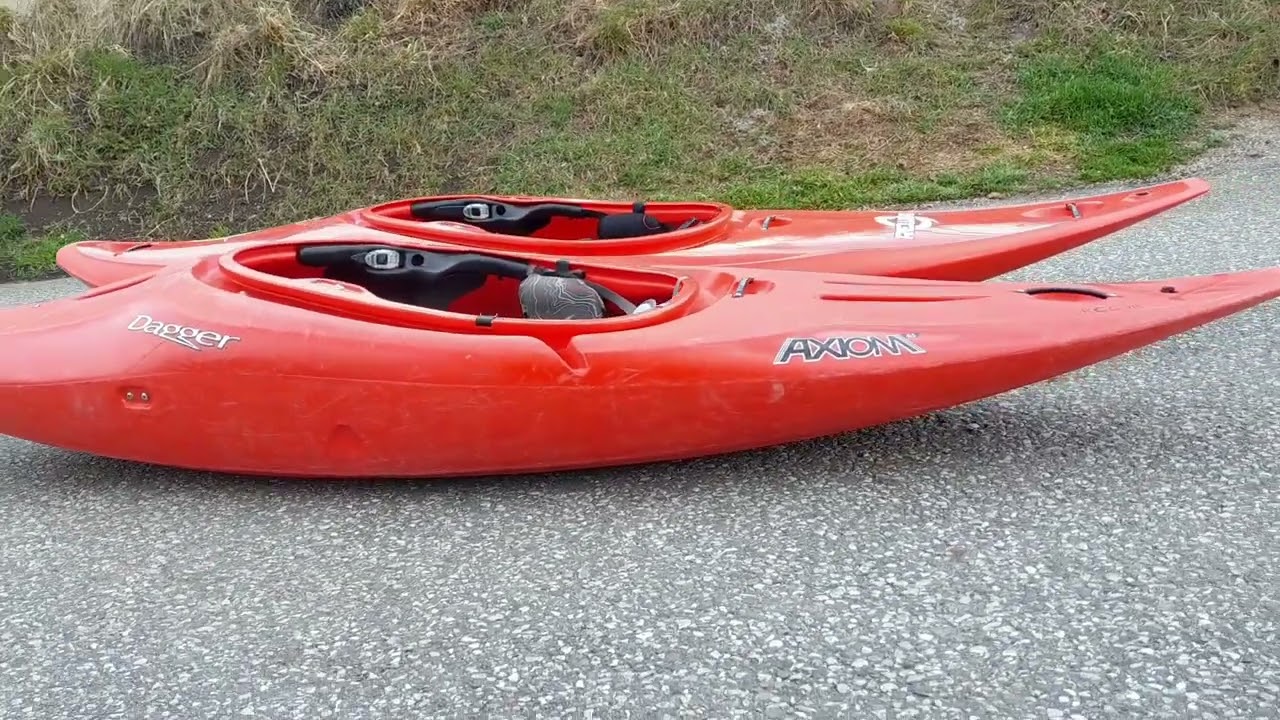 Dagger Rewind M VS Dagger Axiom 8.5 Kajak