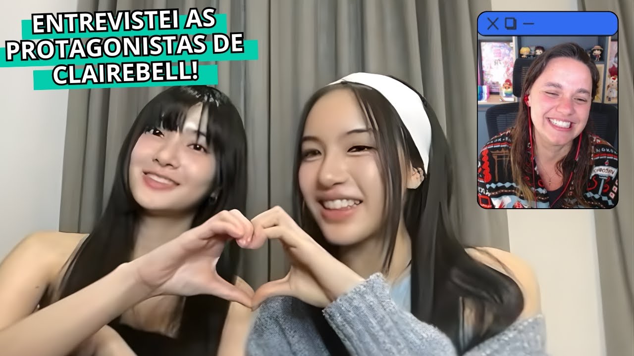 ENTREVISTEI MABLE E PANGJIE, PROTAGONISTAS DE CLAIREBELL