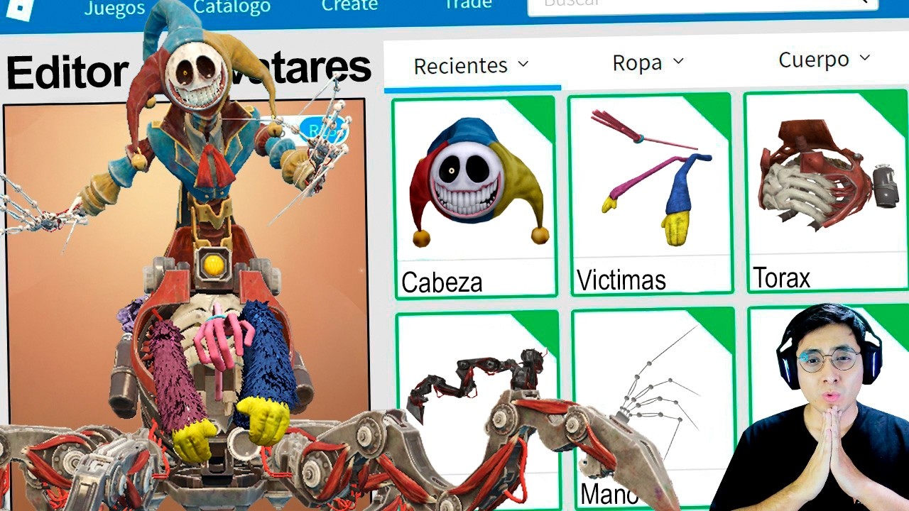 CREAMOS el PERFIL de PROTOTYPE de POPPY PLAYTIME 5 en Roblox