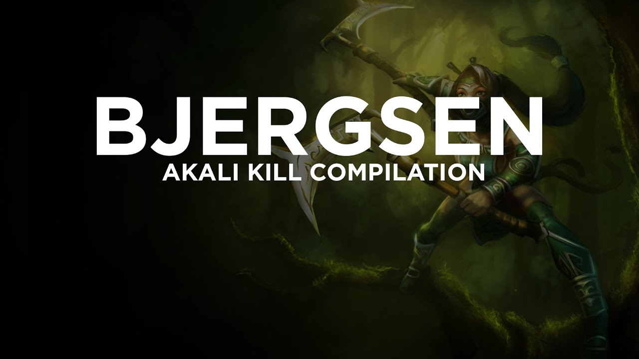 TSM Bjergsen Akali Kills Compilation